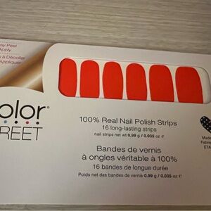 Color Street Red Nail Polish Strips